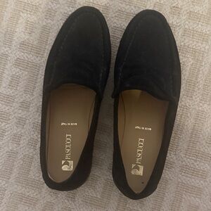PASCUCCI Black Suede women’s  Loafers